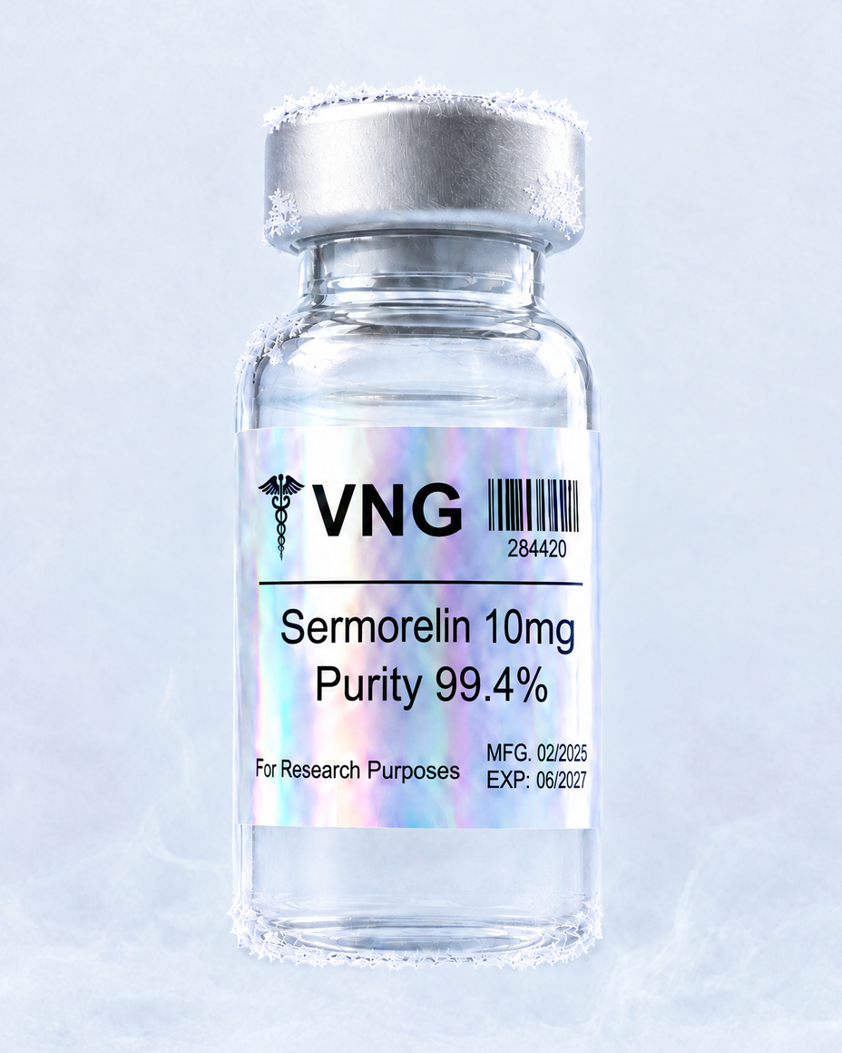 Sermorelin research vial