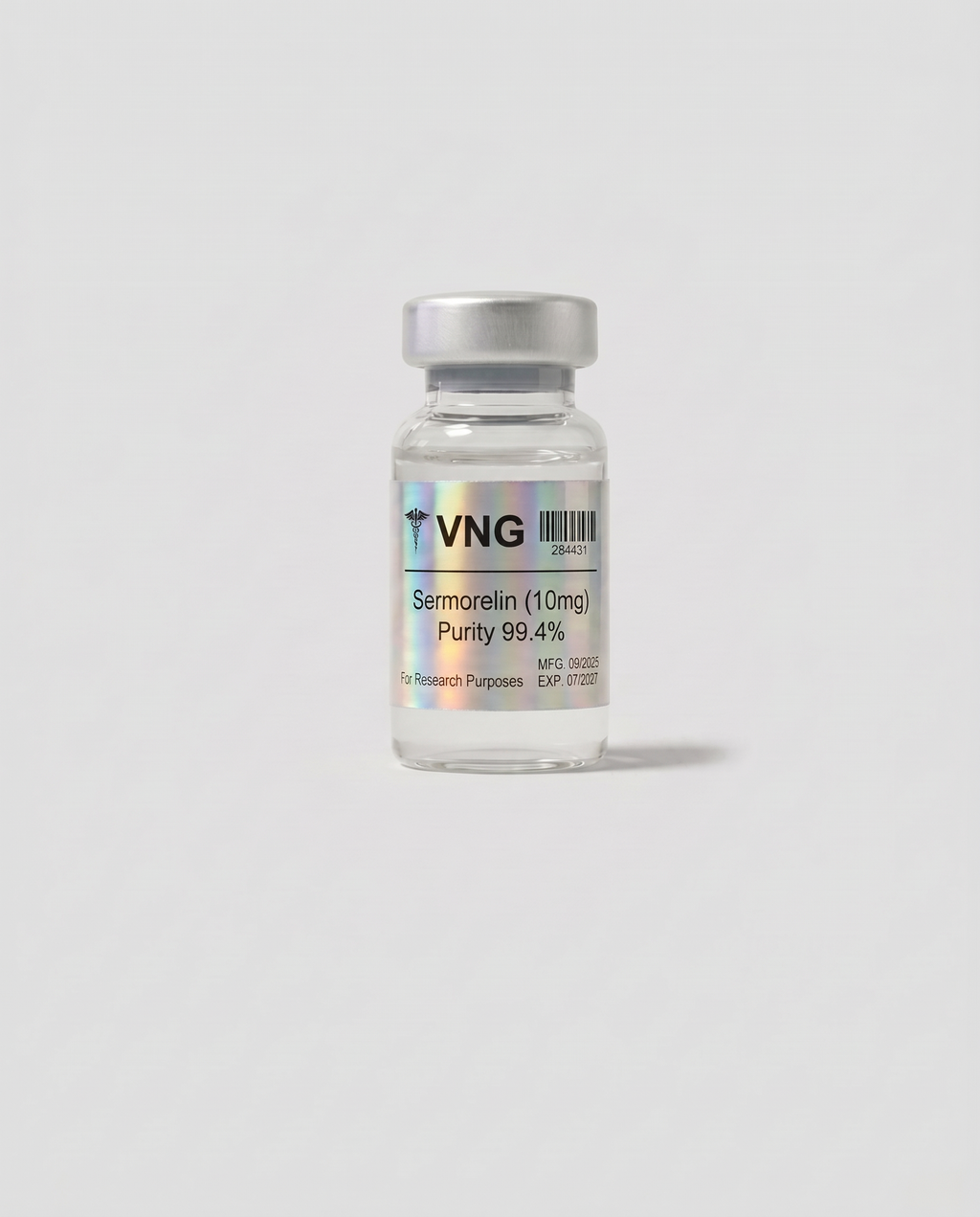 Sermorelin research vial